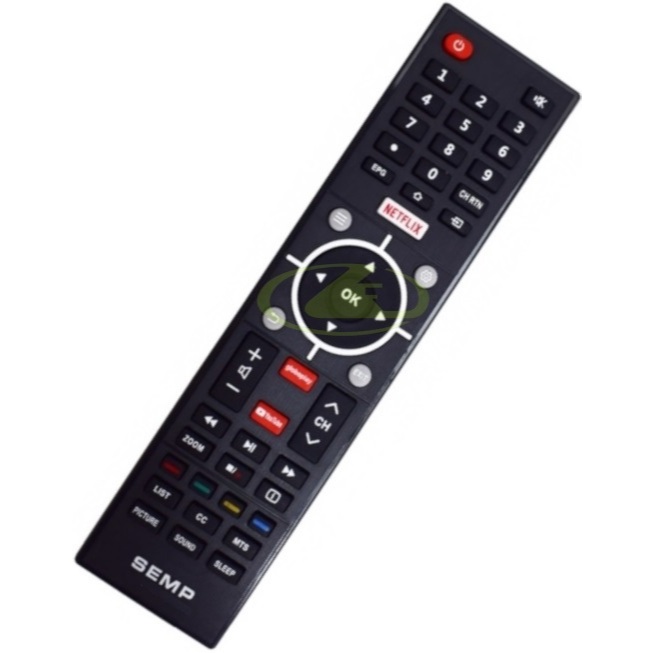 CR p/ TV SEMP TOSHIBA 55K1US 55SK6200 DL3254W DL3954F LC5551FDA LE1951WDA LE1956W LE2451WDA LE2456F LE3250WDA LE3252I(a)