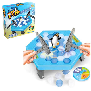 Jogo Pinguim Game Quebra Gelo Brinquedo Interativo Armadilha Original