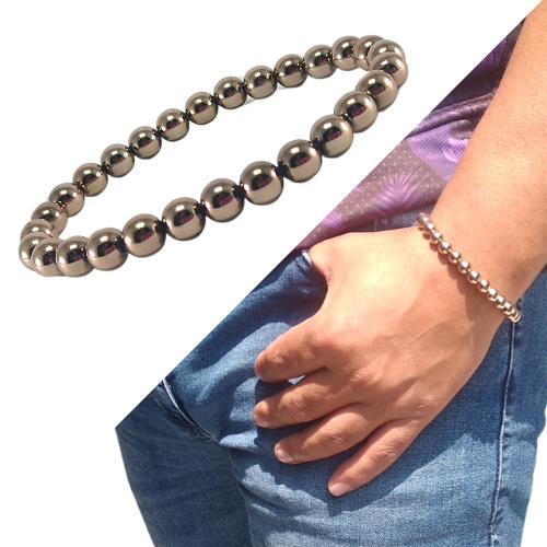 PULSEIRAS  MASCULINA E FEMININA  COM MIÇANGAS DE 8MM CORES DIVERSAS ESTILO E BELEZA