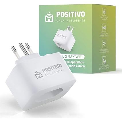Smart Plug Max Wi-Fi Positivo Casa Inteligente 16A Bivolt