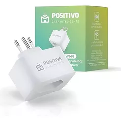 Smart Plug Positivo Casa Inteligente 10a Wi-fi Cor Branco