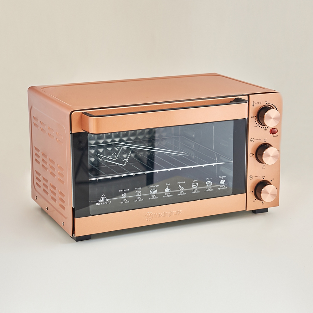 Forno Elétrico De Bancada Westinghouse 21l 4 Funções Rose Gold - 110v