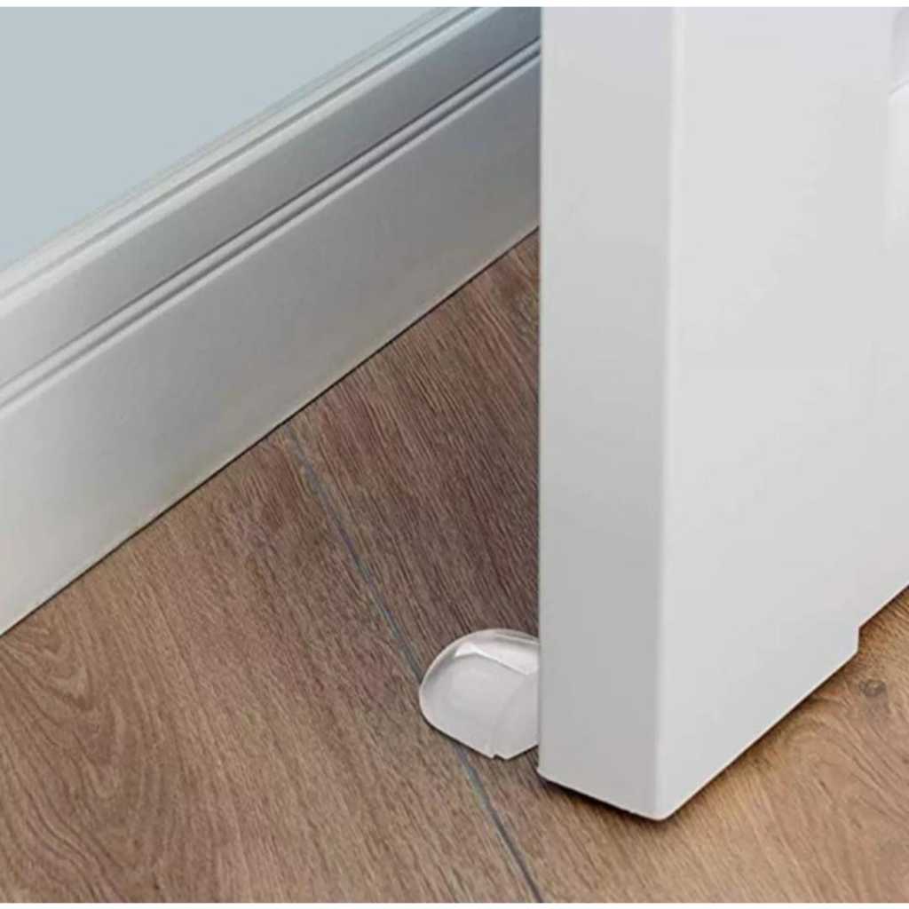 Batente de silicone transparente para portas auto-adesivo - batedor de porta protege moveis paredes em Oferta na Shopee