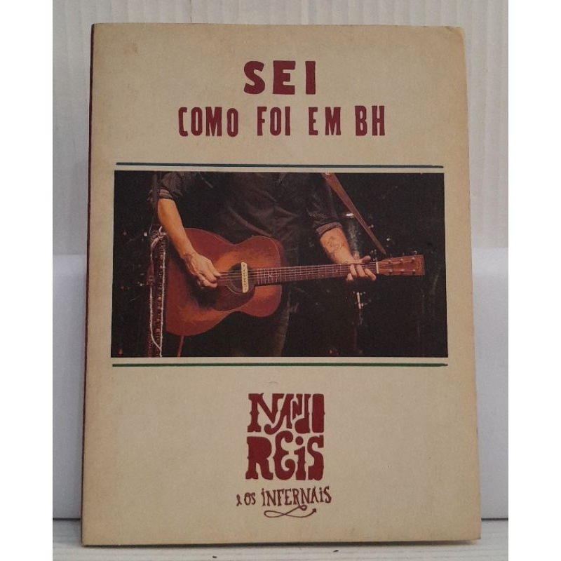 Dvd + CD Nando Reis e Os Infernais - Sei Como Foi em BH -  Digipack Original Usado