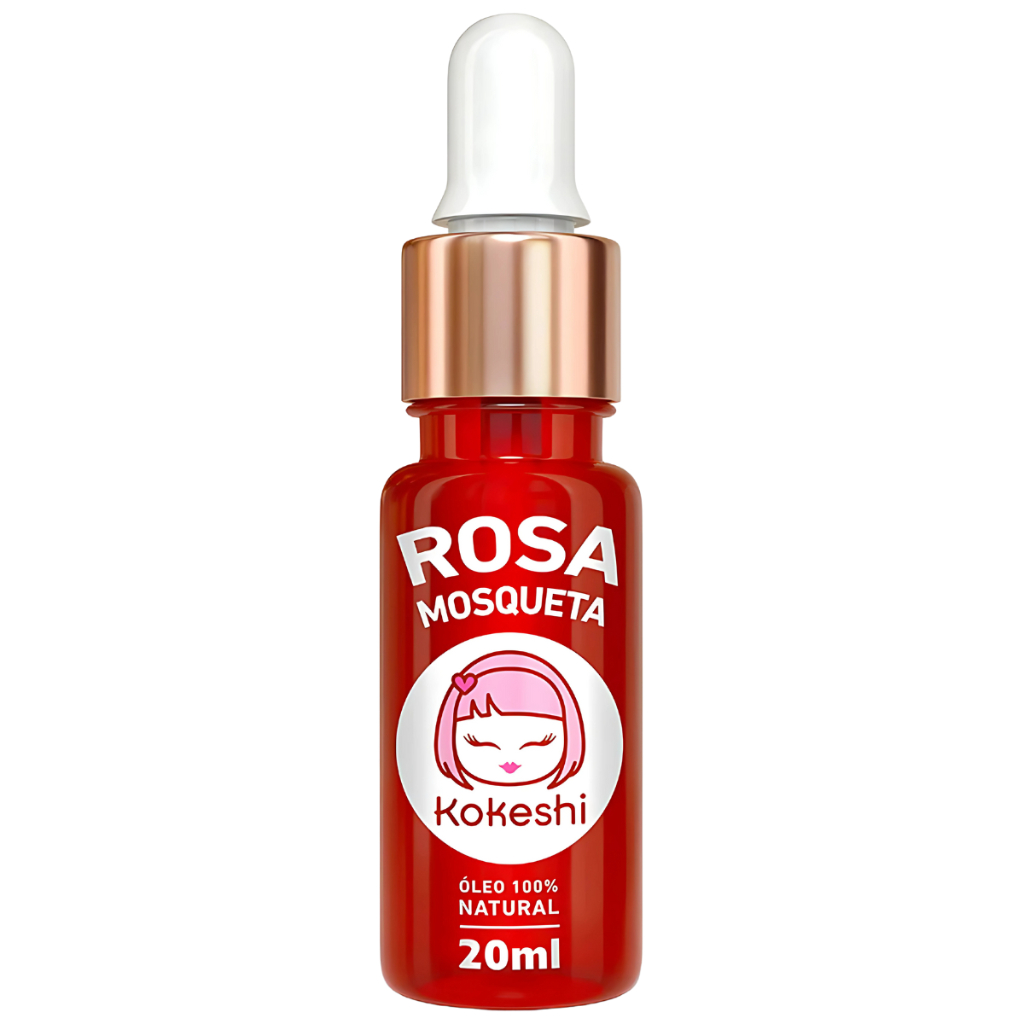 Óleo de Rosa Mosqueta 100% Puro Kokeshi 20ml em Oferta na Shopee