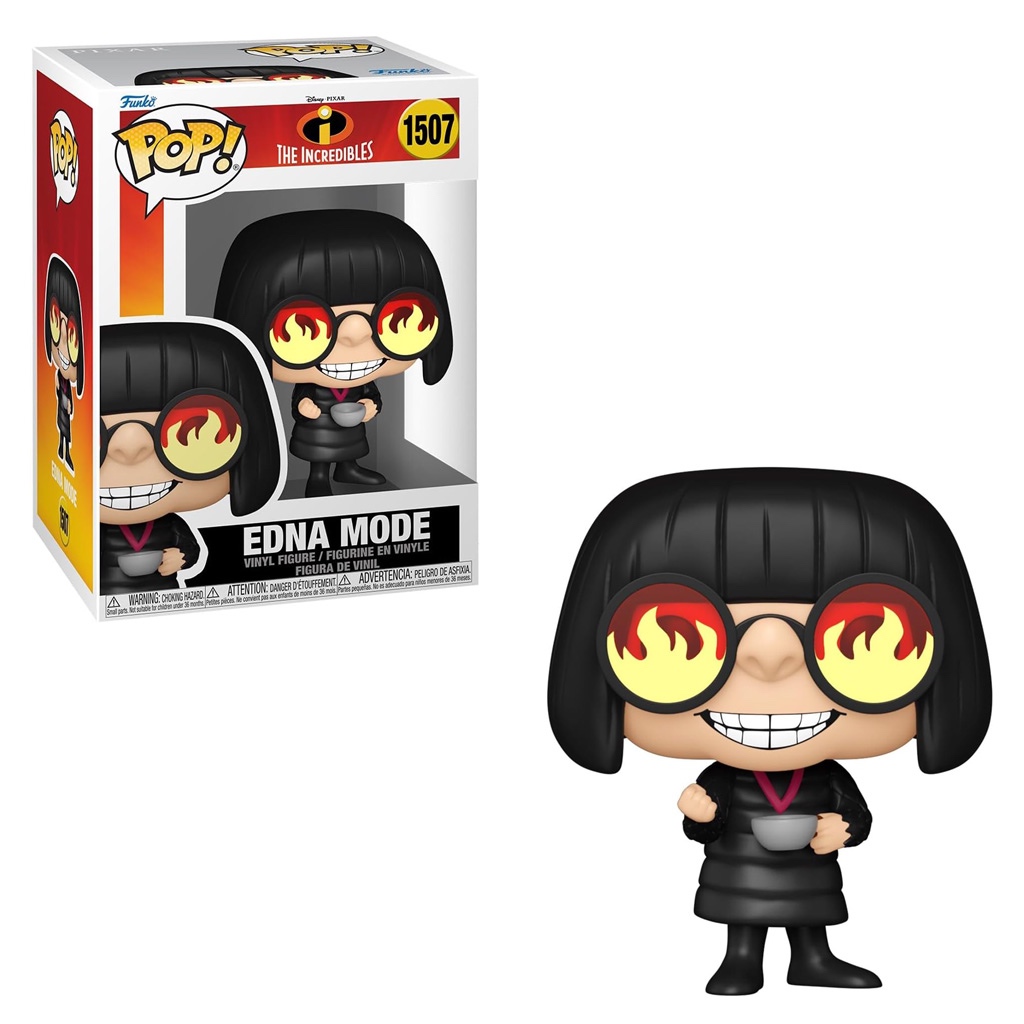 FUNKO POP THE INCREDIBLES EDNA MODE 1507