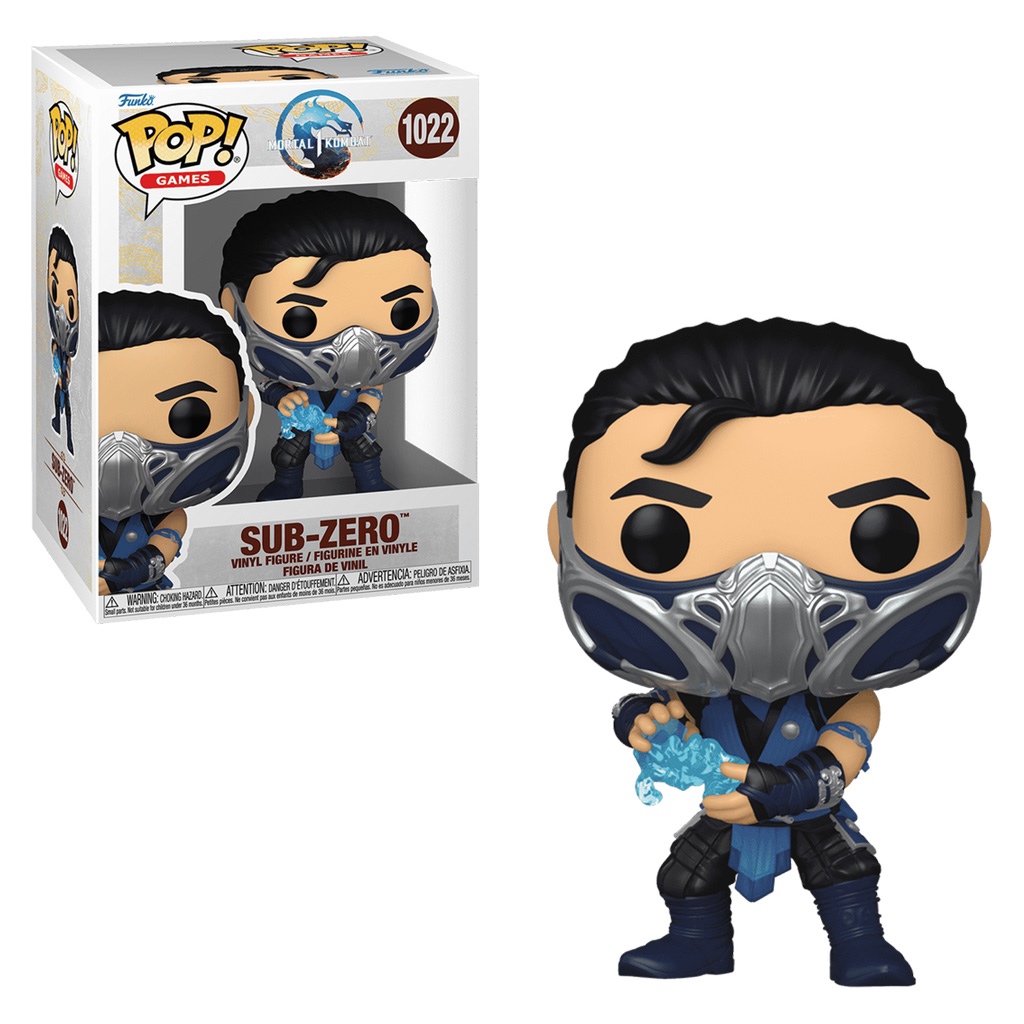 FUNKO POP GAMES MORTAL KOMBAT 1 - SUB-ZERO 1022 em Oferta na Shopee