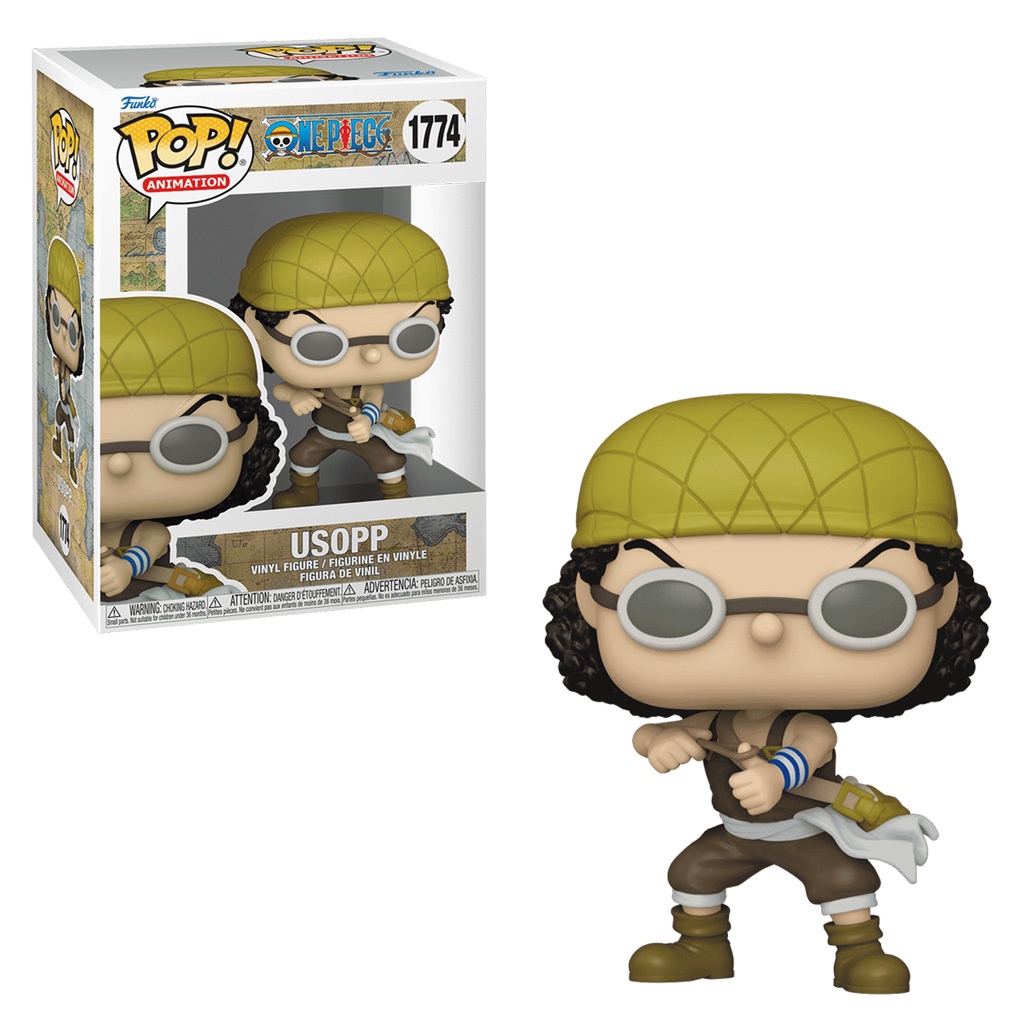 FUNKO POP ANIMATION ONE PIECE - USOPP 1774 em Oferta na Shopee