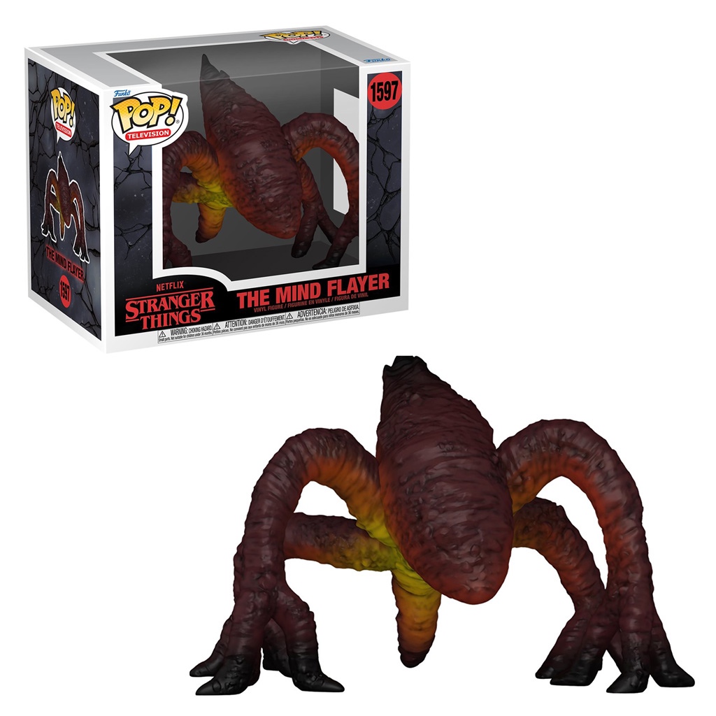 FUNKO POP TELEVISION NETFLIX: STRANGER THINGS SUPER SIZED POP! - THE MIND FLAYER 1597 em Oferta na Shopee