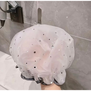 Touca de Banho Impermeável à Prova d’água Resistente Touquinha de Banho para Cabelos Proteção Contra Água