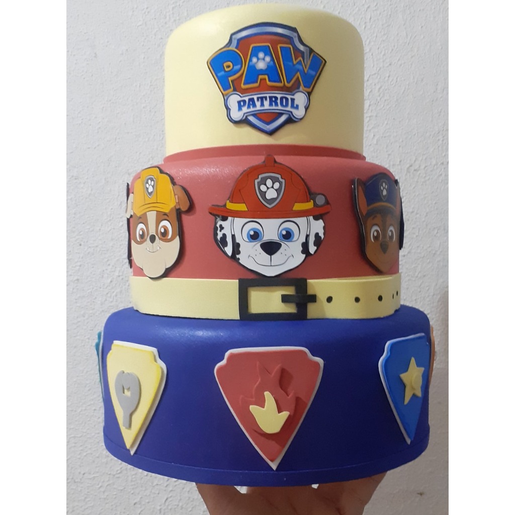 Bolo Falso Patrulha Canina - Comprar com Melhor Preço em Padaria