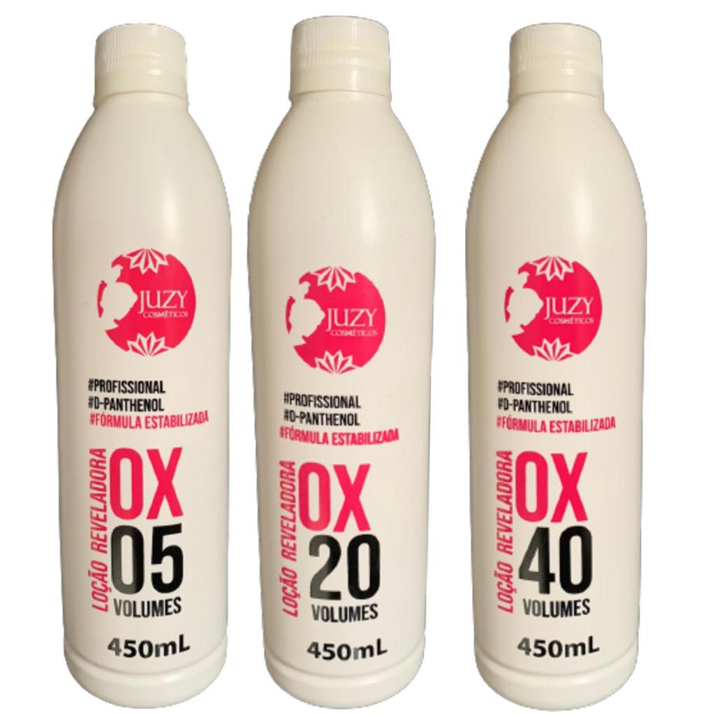 Ox Loção Reveladora 05, 20, 40 Volumes 450ml Juzy Cosméticos