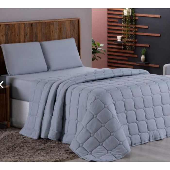 Colcha Cobre Leito Malha 100% Algodão Dupla Face Matelado Solteiro/ Casal Padrão/ Queen/King em Oferta na Shopee