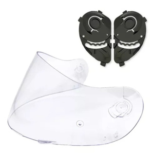 Viseira Peels Spike Cristal Transparente+ Par Reparo Fixador em Oferta na Shopee