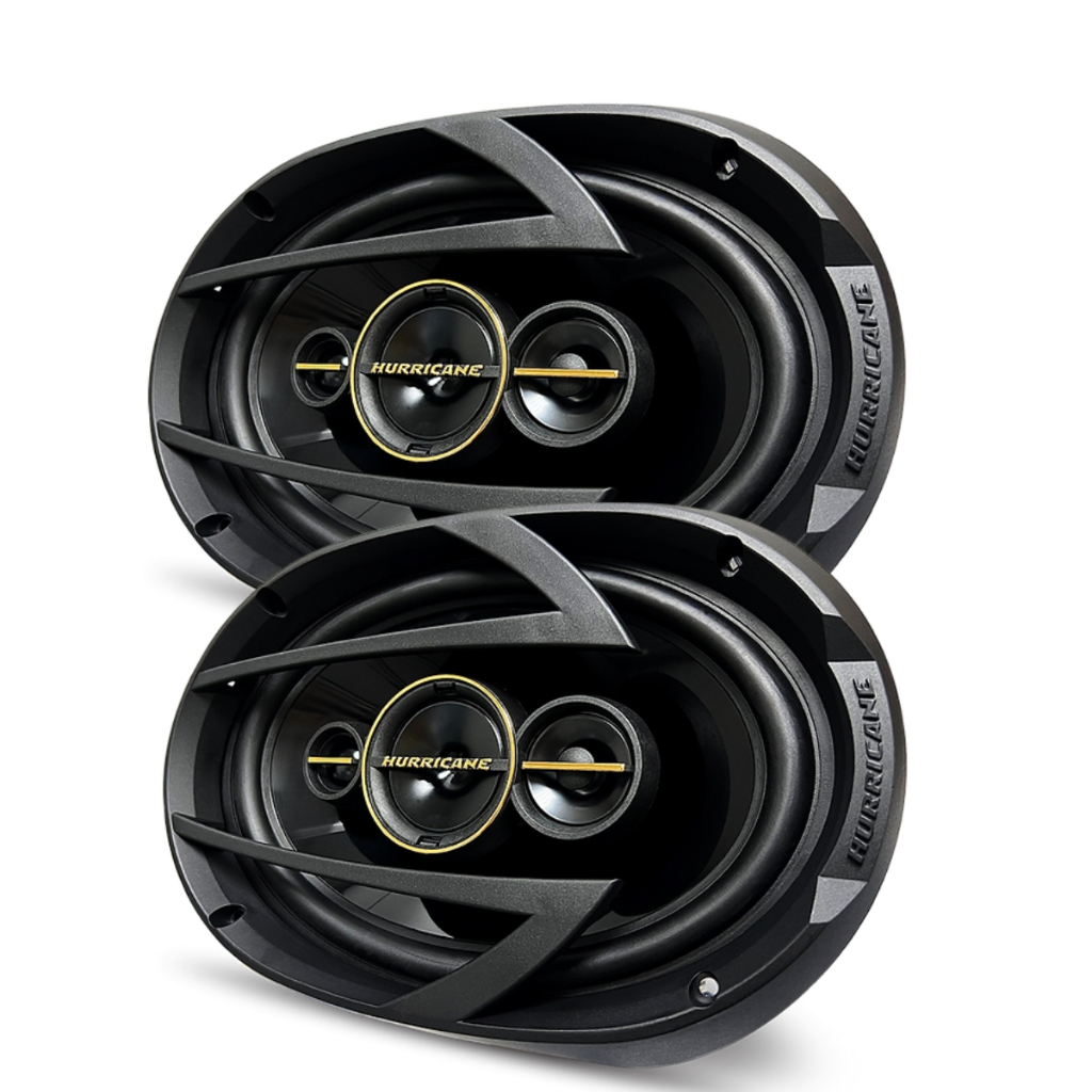 Par Alto Falante 6x9 Aurum Hurricane A69q Preto 260w Rms 4 Ohms em Oferta na Shopee