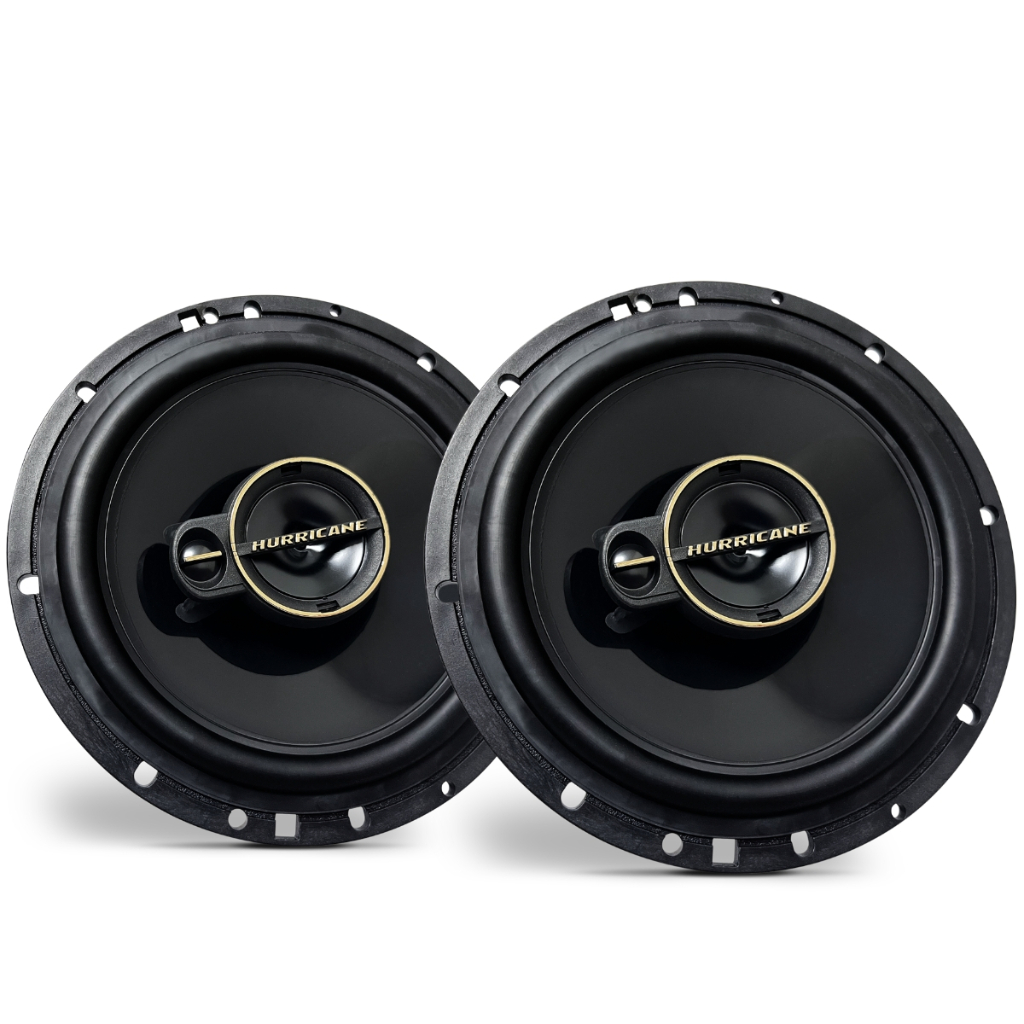 Par Alto Falante 6" Aurum Hurricane A6t Triaxial 120w Rms 4 Ohms