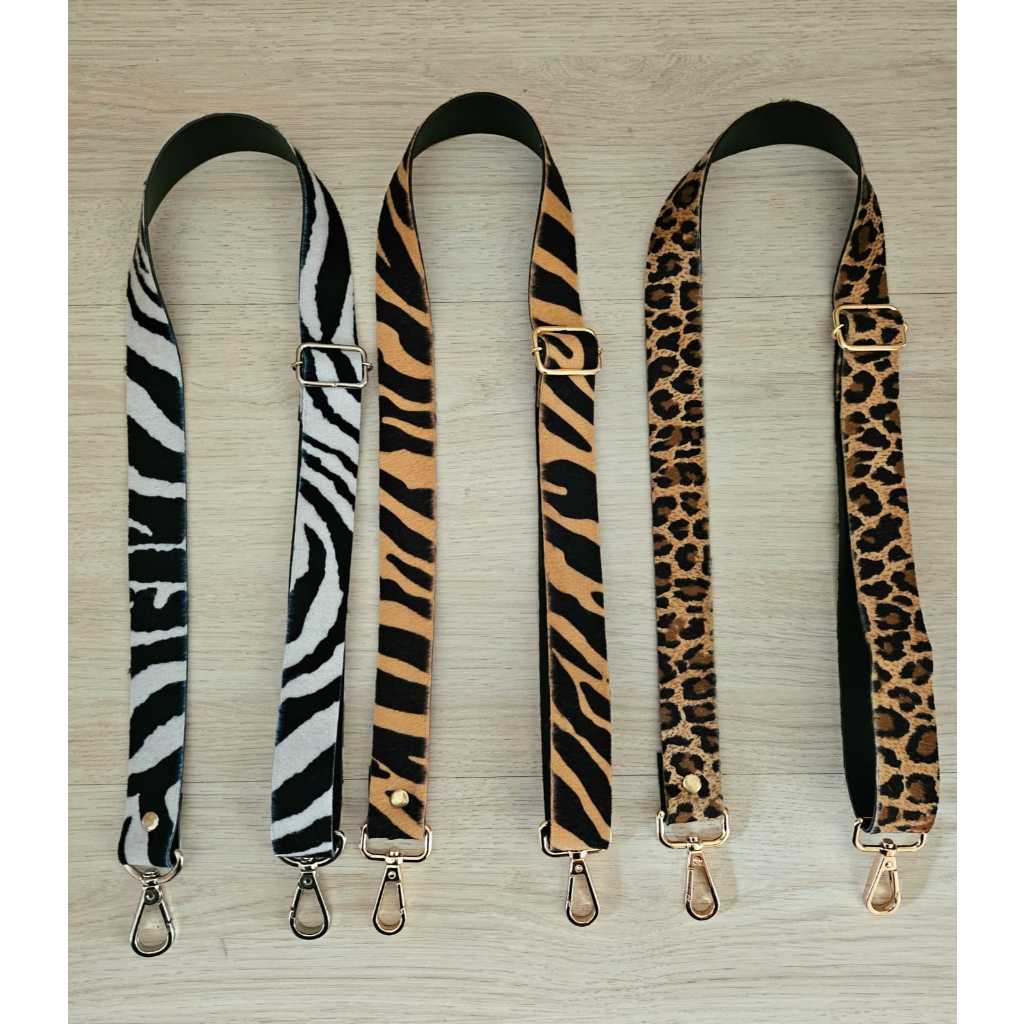 Alça de regulador sintético 2,5cm de largura animal print,para bolsas,bolsas de croche,carteira em Oferta na Shopee