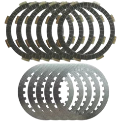 Disco De Embreagem + Separadores Haojue Nk150 Nk 150 (9pçs)