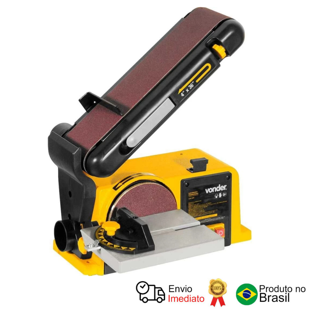 Lixadeira Combinada Lcv 375 127V Vonder em Oferta na Shopee