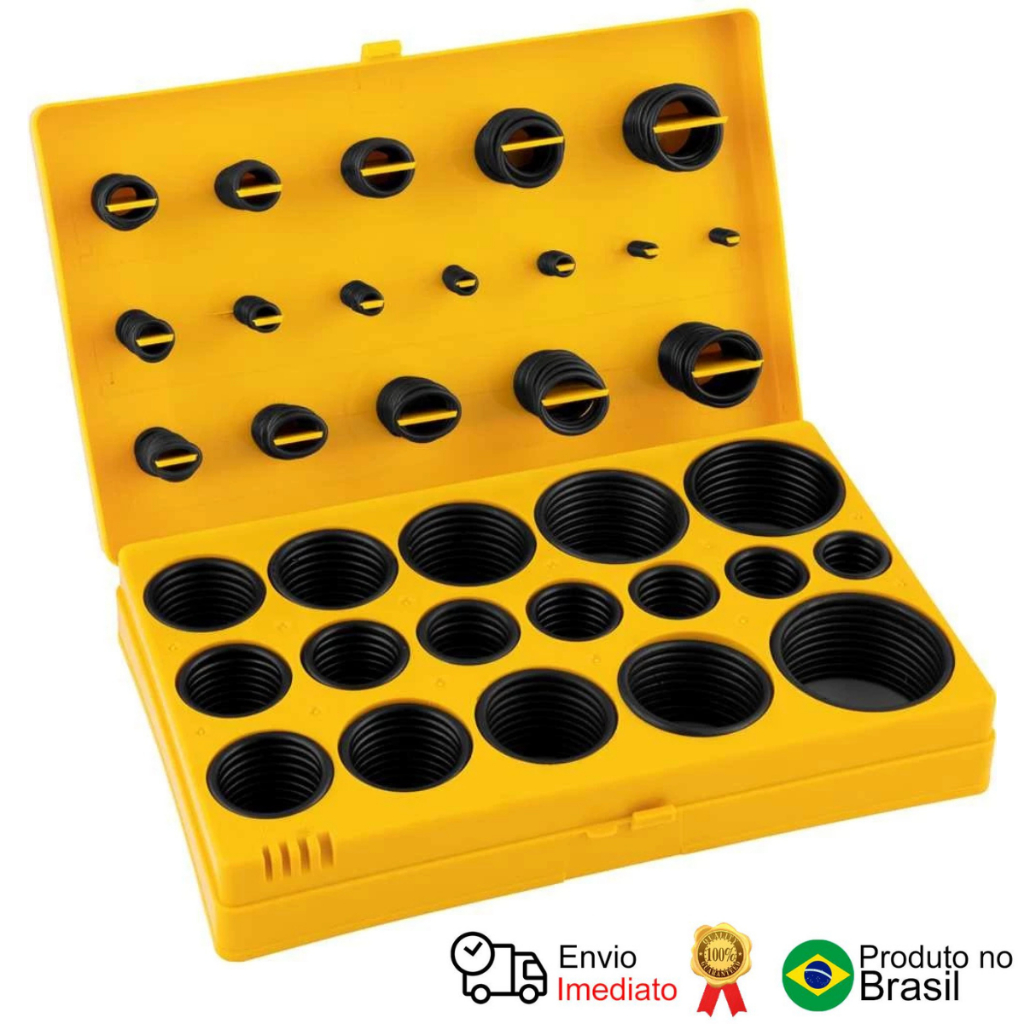 Jogo De Anéis De Vedação/Oring Com 419 Peças Vonder em Oferta na Shopee
