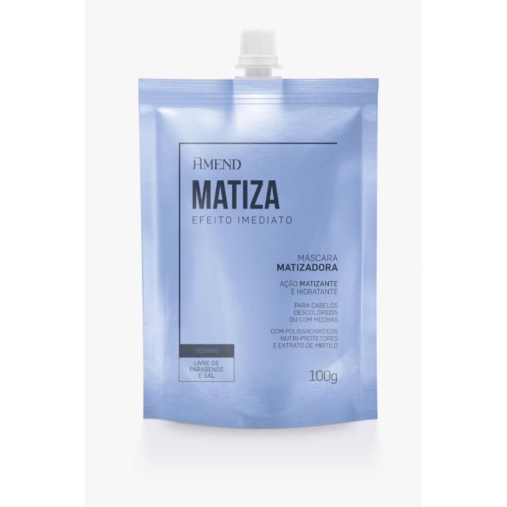 Amend Matiza Efeito Imediato Máscara Matizadora - 100g - Beauty