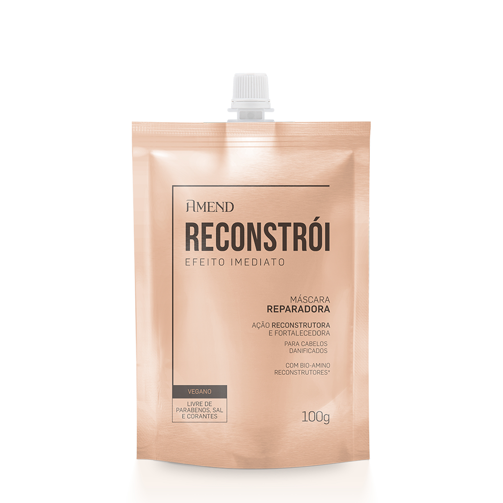 Amend Reconstrói Efeito Imediato Máscara Reparadora - 100g