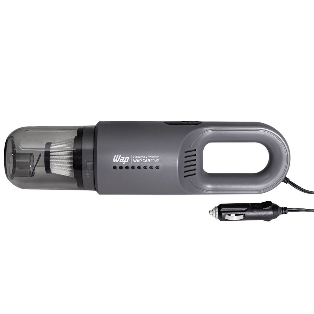 Aspirador de Pó 12v Wap Car 12V2 Automotivo Leve Portátil Potência 180w Cabo 3,7m Wap