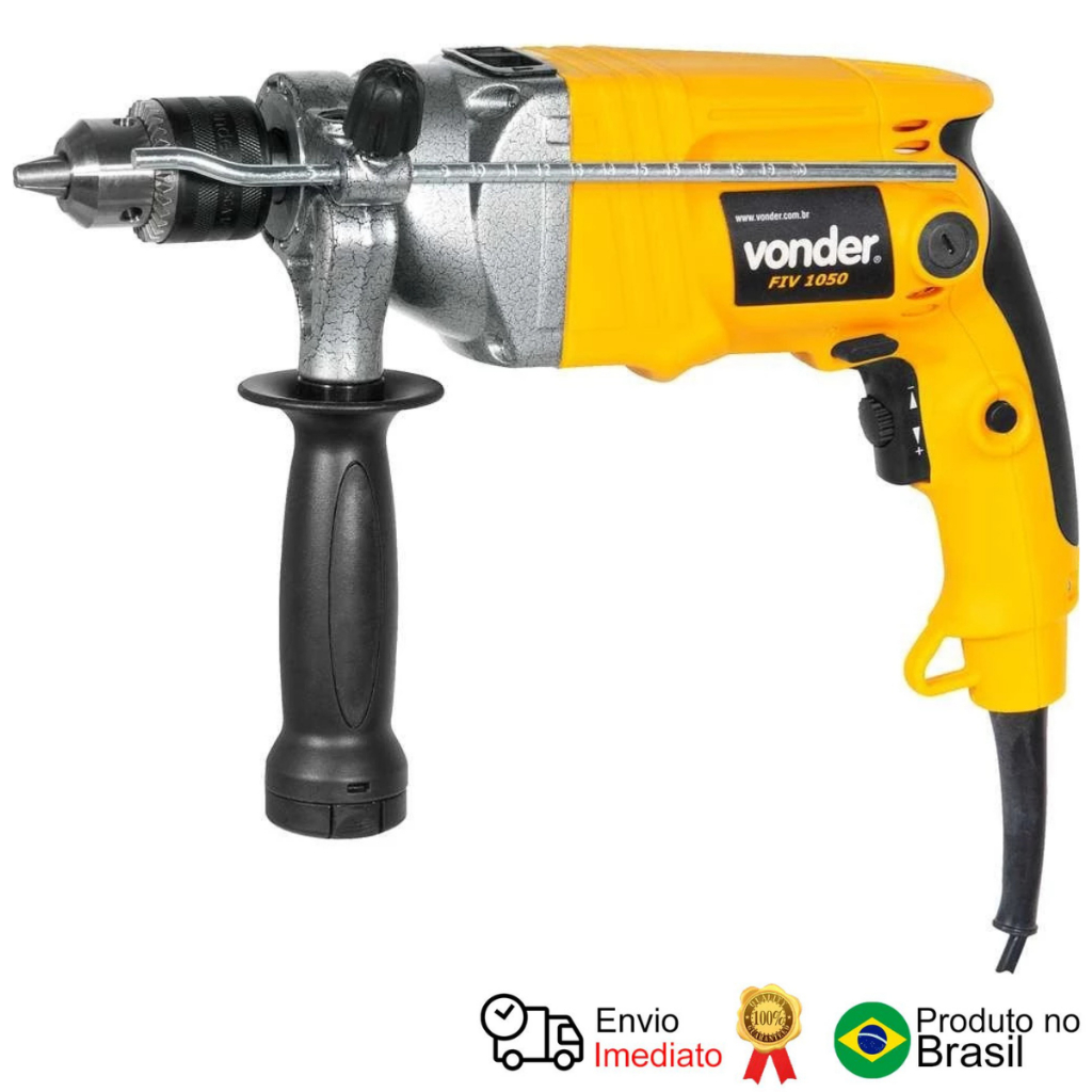 Furadeira Impacto 1/2' Fiv 1050 220 V Vonder em Oferta na Shopee