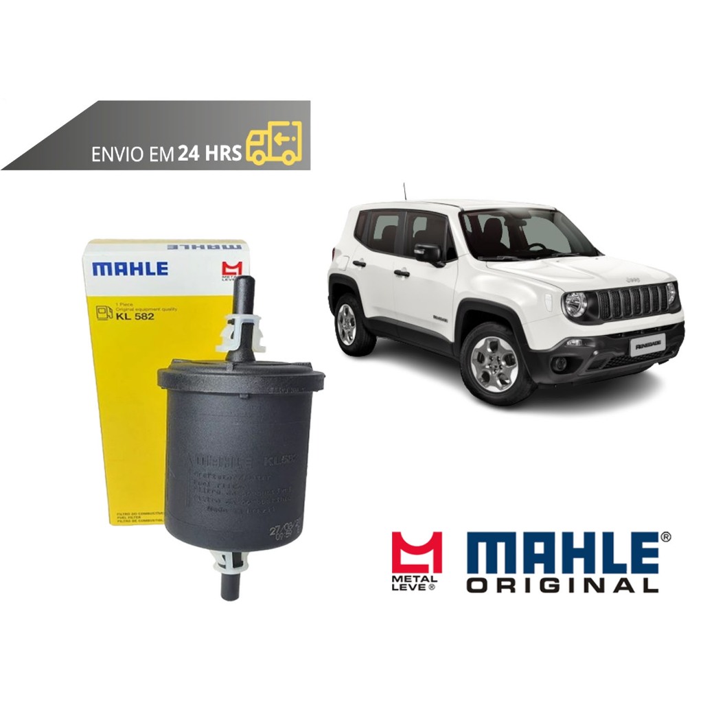 Filtro de Combustivel Jeep Renegade 1.8 de 2015 a 2023 Original Mahle Metal leve em Oferta na Shopee