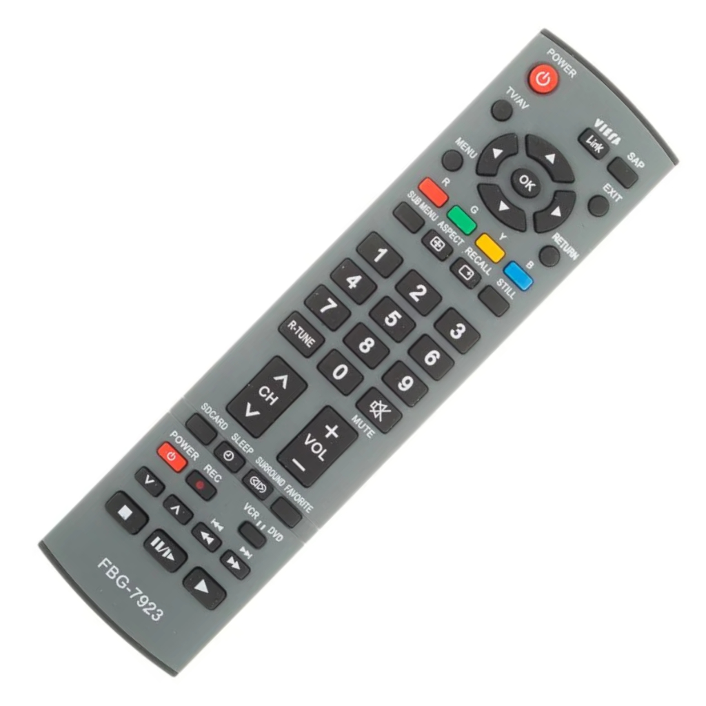 Controle Remoto Compatível TV Panasonic LED LCD REM-8042 SKY/FBG-7923