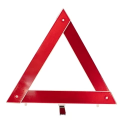 triangulo seguranca - plastico branco