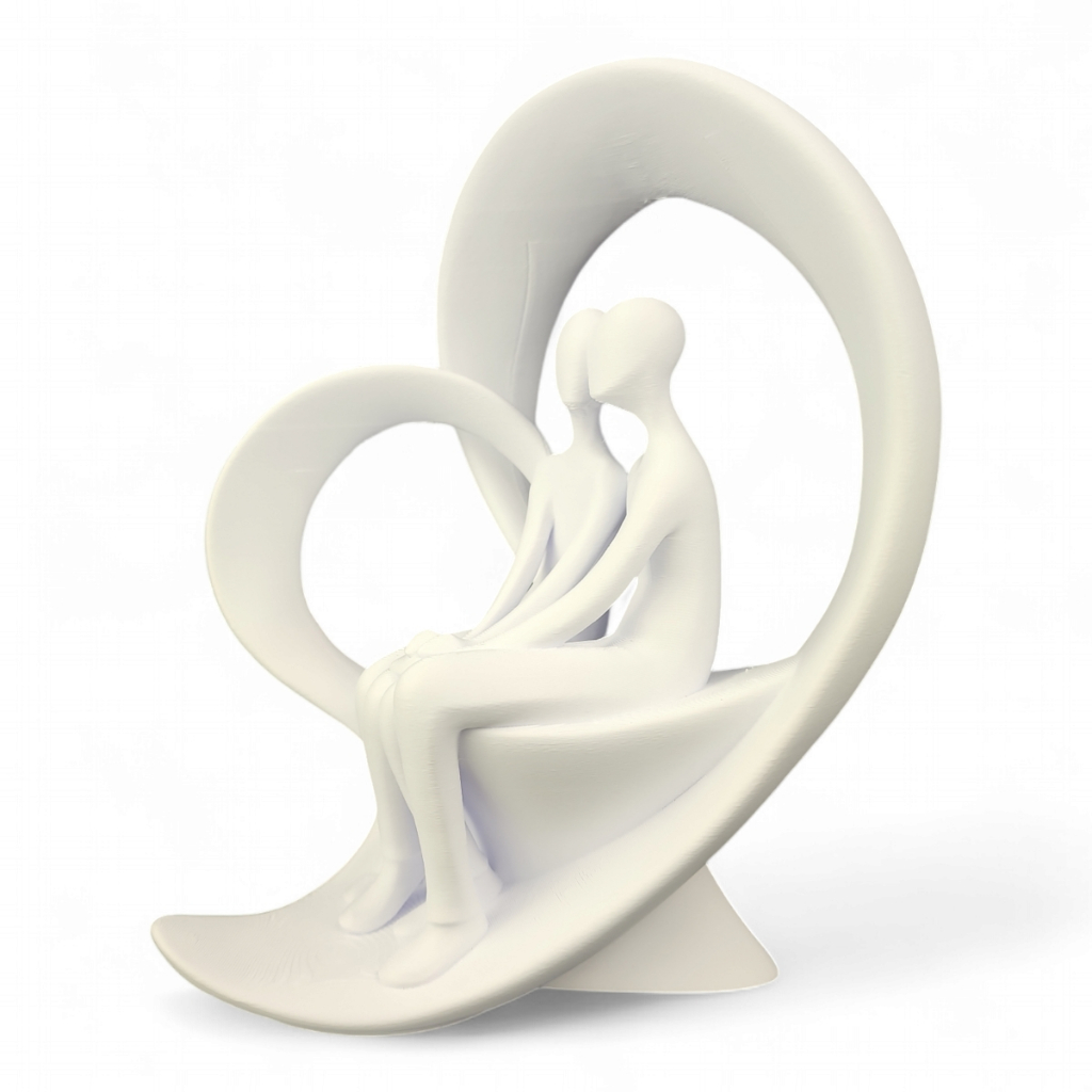 Estatua Decorativa Minimalista Presente Família Amor União Presentes Presente em Oferta na Shopee