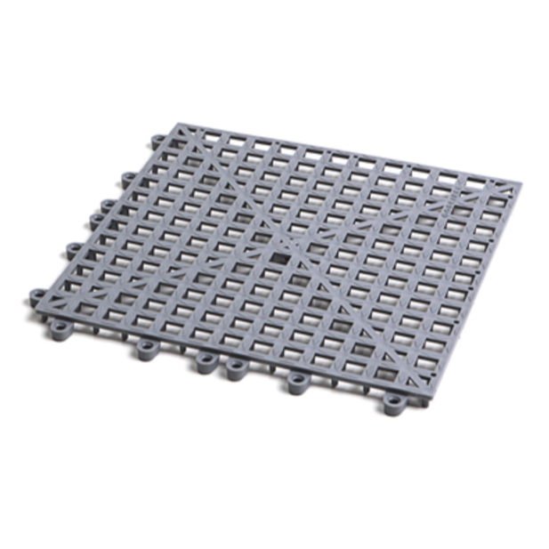 Kit Piso Estrado Prático anti-derrapante 25x25 de Encaixar Anti-fungo Preto Azul Branco Cinza