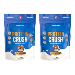 Kit 2x Whey Protein Crush 900g Cada Under Labz 100% Concentrado