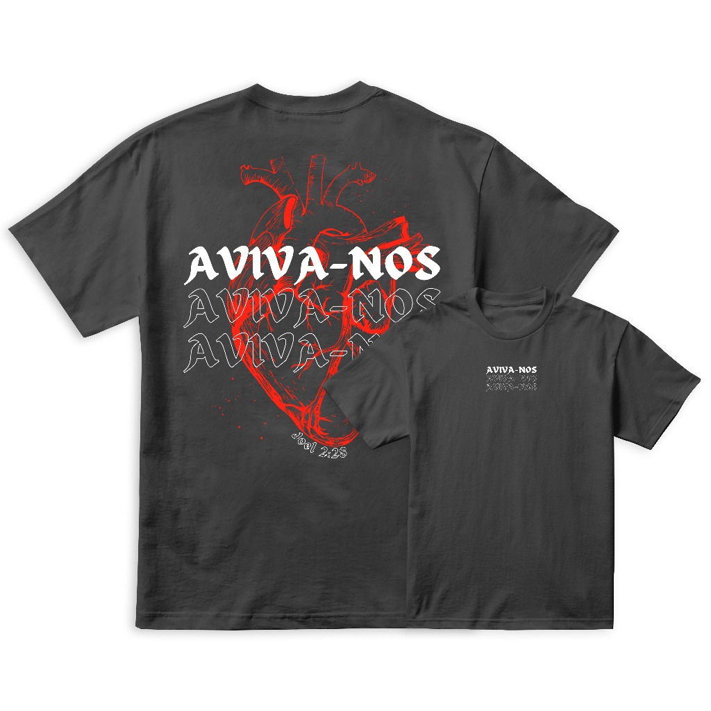 Camiseta Estampada Aviva Nos Exclusiva Lançamento Camisa Adulto e Infantil e Plus Size