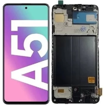 Tela Frontal Touch Display Galaxy A51 A515 Incell Com Aro A Pronta Entrega