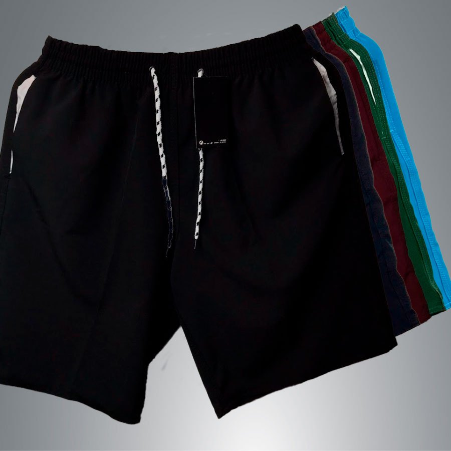 Bermuda Short Elastano Linha Premium Esportiva de Musculação, Crossfit, Academia, Corrida, Esportes