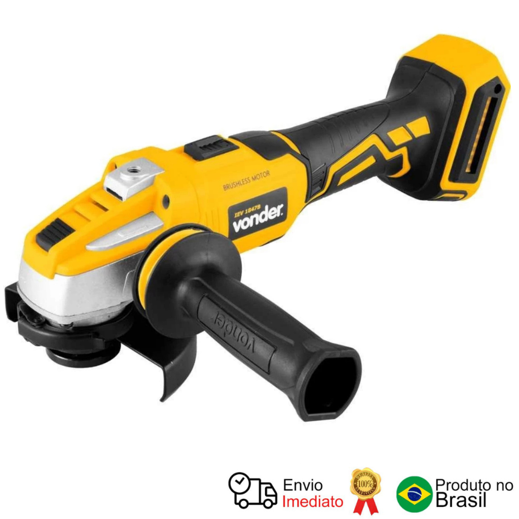 Esmerilhadeira 4.1/2" 18V Sem Bateria Iev 1847B Vonder em Oferta na Shopee