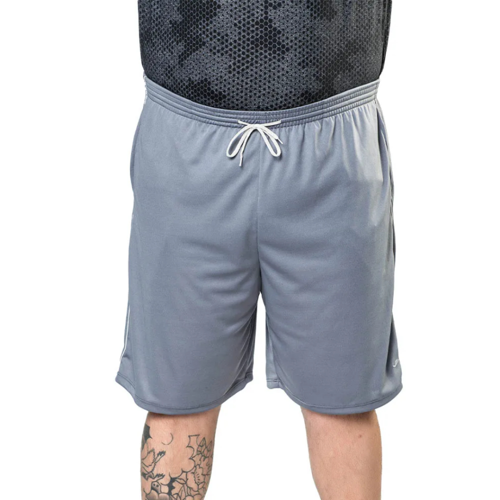 Short Masculino Tamanho Grande Bolso Esportivo Casual Elite Grafite em Oferta na Shopee