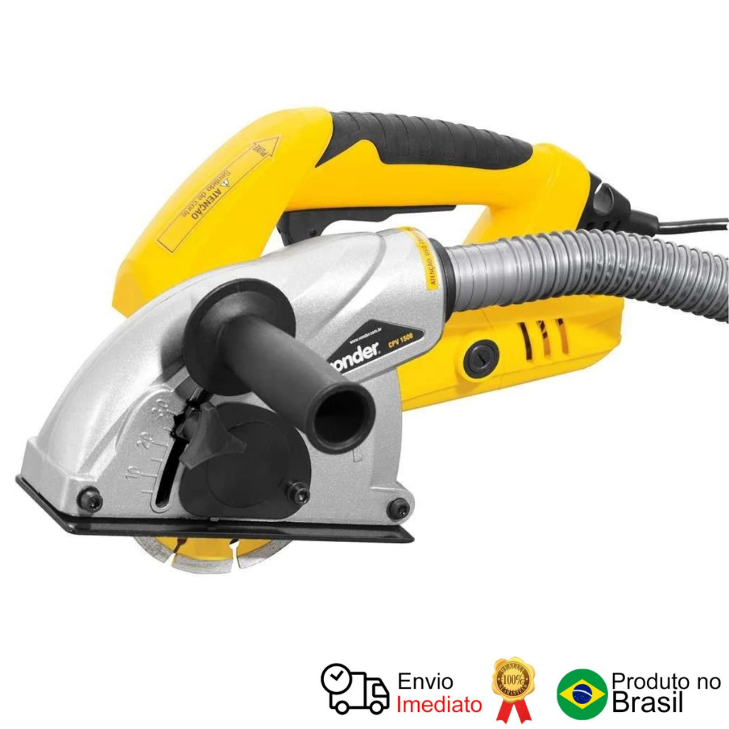 Cortador De Parede Cpv 1500 220 V Vonder em Oferta na Shopee