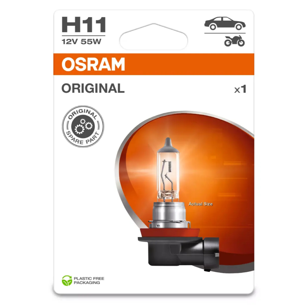 Lâmpada Osram Standard Line H11 12v 55w 3200k - Spare Parts and Accessories for Vehicles