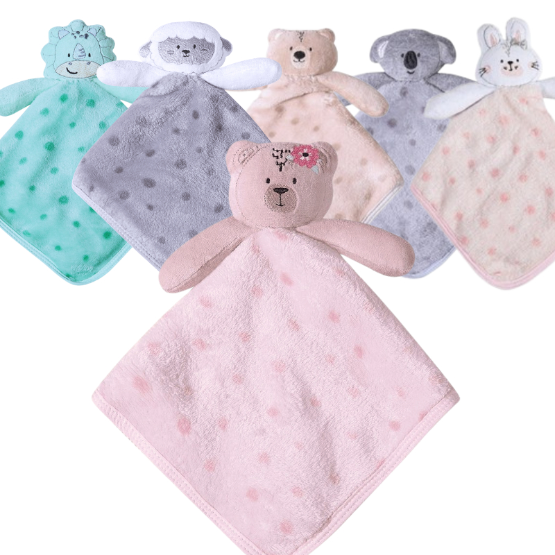 Naninha para Bebê Pelucia Bichinhos Soninho Cheirinho Papi