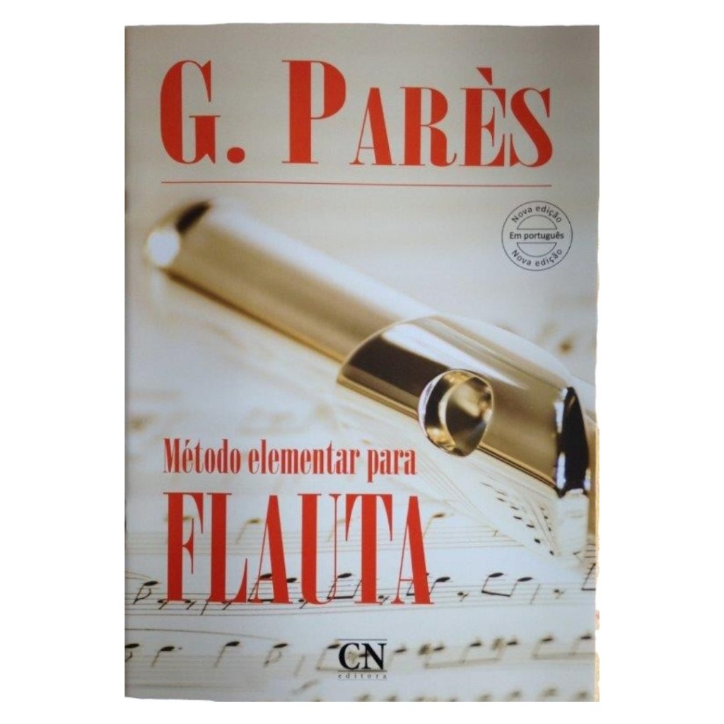 Método Elementar Para Flauta Transversal G. Parés Ricordi Cn021