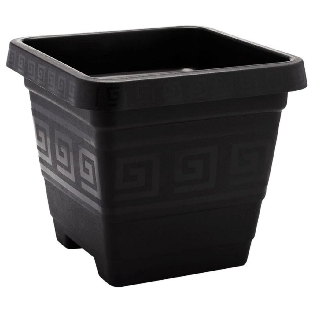 Kit 3 Vasos De Plantas Quadrados 29 Litros Extra Grande Plás