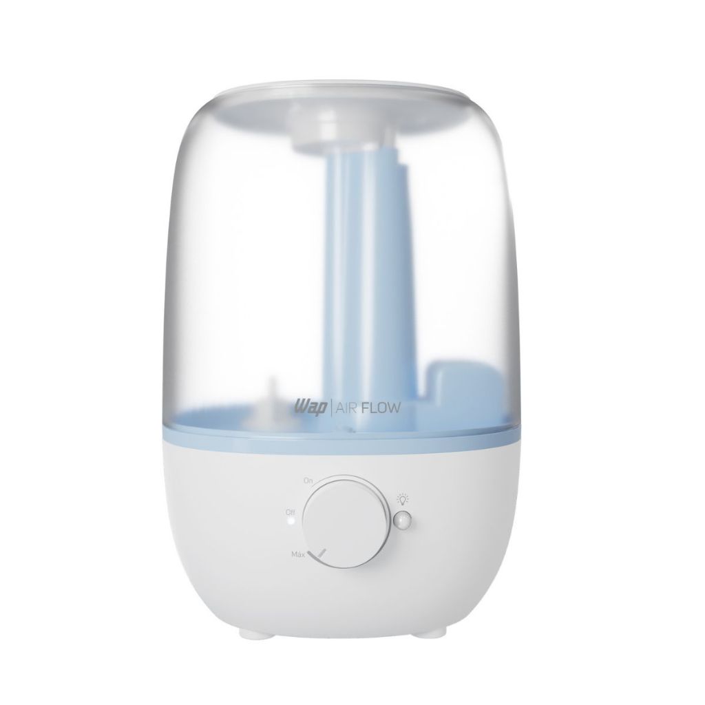 Umidificador de Ar Purificador Wap Air Flow U2 Bivolt Luminária Difusor Aroma 2,3L Baixo Ruído Wap