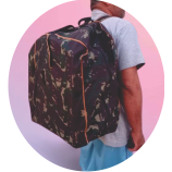 MOCHILA DE TRINCA CAMUFLADA