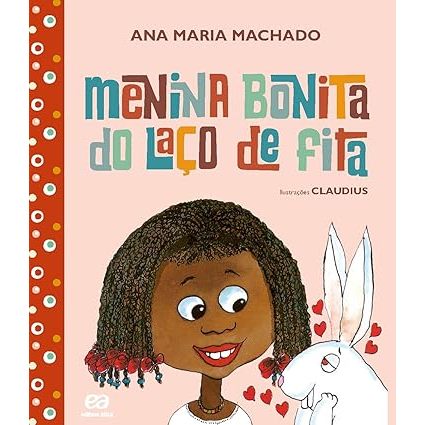 Menina bonita do laço de fita