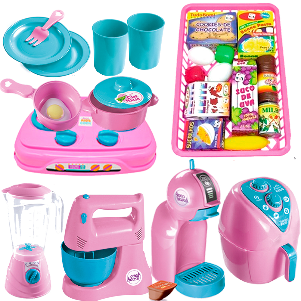 Cozinha de Brinquedo com Comidinha: Onde Comprar | BuscaProdutos