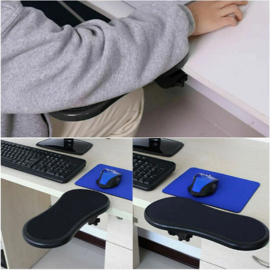 Descanso de Braço Ergonômico Apoio para Antebraço Suporte para Mesa de Computador e Cadeira