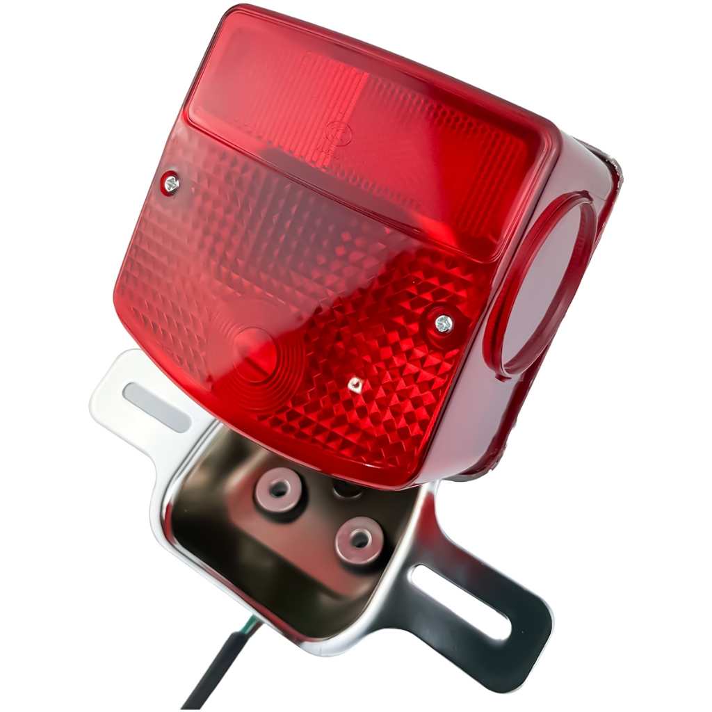 Lanterna Traseira INTRUDER 125 2002 a 2010 completa com suporte e lâmpada.